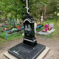Памятник православный с гравировкой